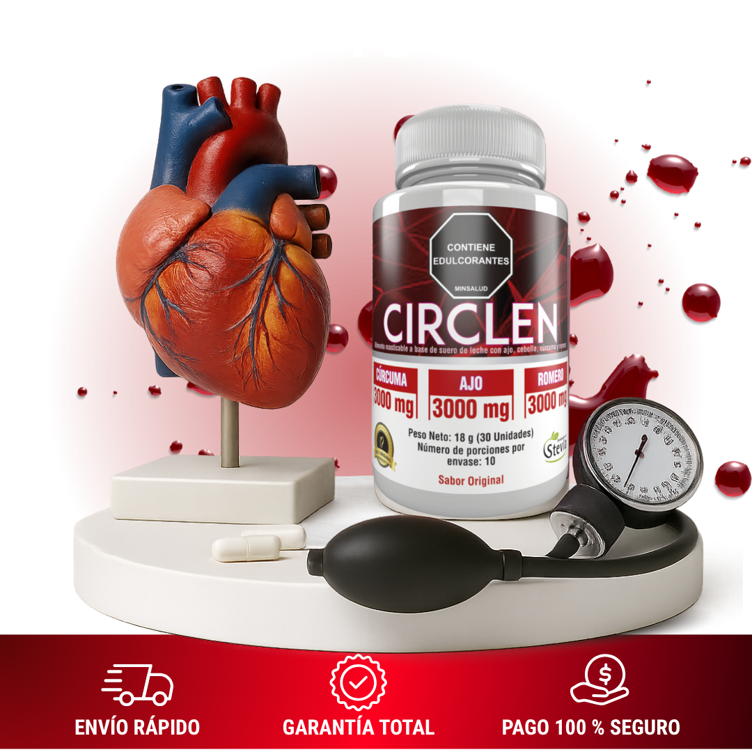 CIRCLEN™ PREMIUM-30 Capsulas NATURALES🫀