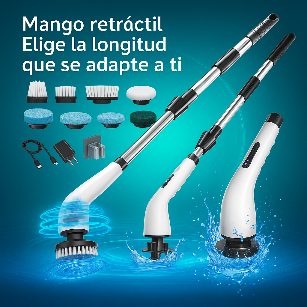 Limpiador Eléctrico Multifuncional 9x1🥇