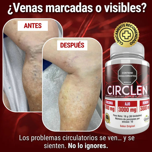 CIRCLEN™ PREMIUM-30 Capsulas NATURALES🫀
